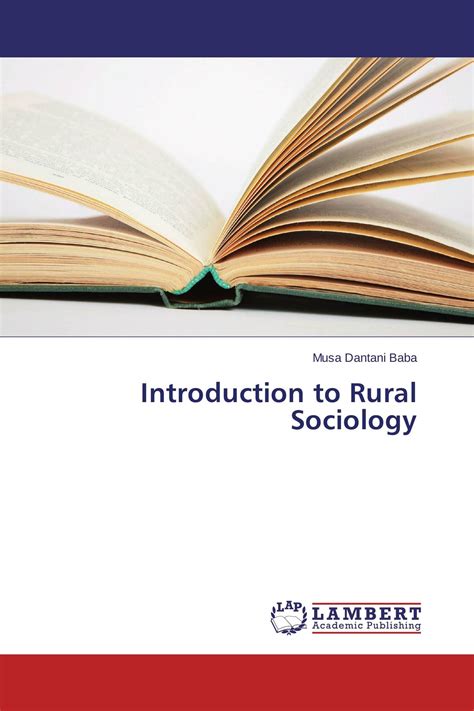 Introduction To Rural Sociology 978 3 659 48273 1 9783659482731