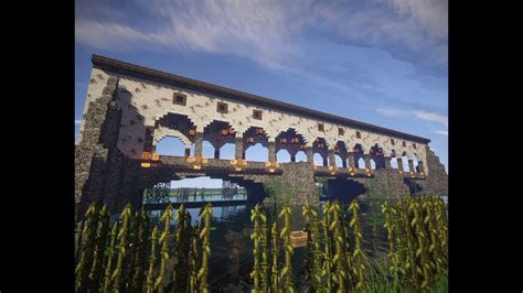 Minecraft Mittelalterliche großstadt Brücke YouTube