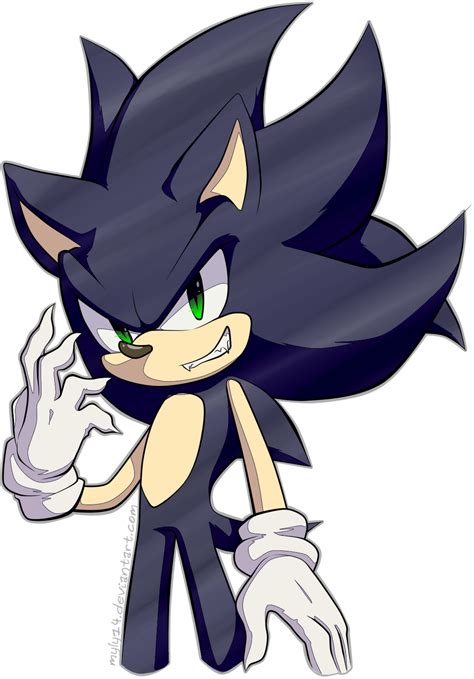 Sonic Oscuro By Myly14 On Deviantart