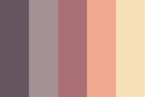 Aesthetic Color Palette Vintage Colour Palette Aesthetic Colors