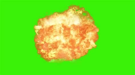 Explosion Effect Green Screen Youtube