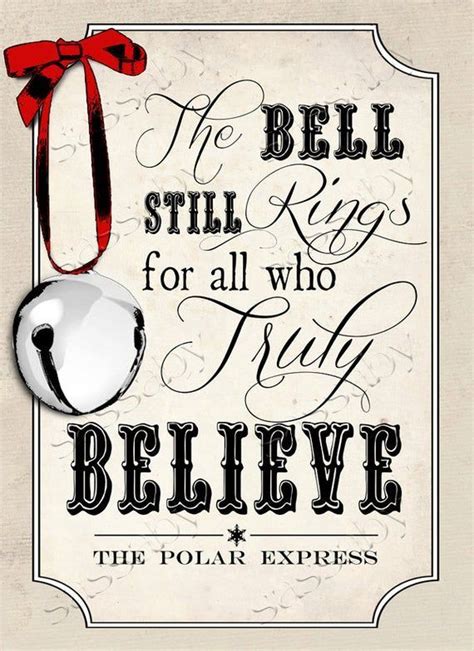 Polar Express Believe Poster Instant Download Printable Christmas