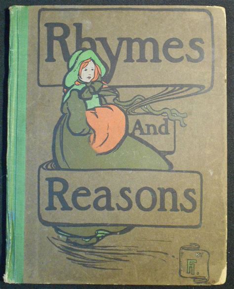 Rhymes And Reasons By Florence Harrison By Harrison Florence Very