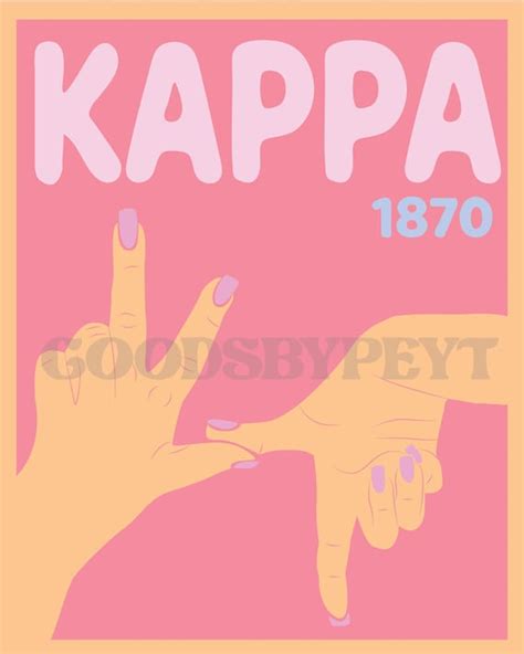 Kappa Kappa Gamma Hand Sign