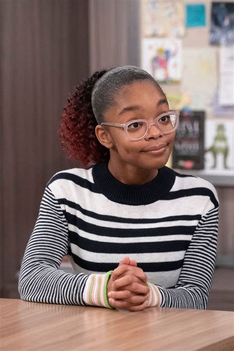 black ish star marsai martin flaunts her natural hair and beauty in early morning selfies