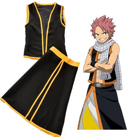 Specialty Details About New Anime Fairy Tail Natsu Dragneel Cos Cosplay