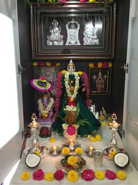 Varalakshmi Festival Decorations Flower Decorations House Decorations