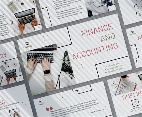 Finance And Accounting Presentation Powerpoint Template