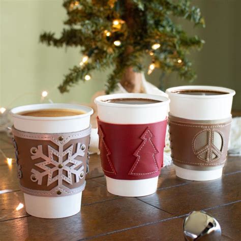 Download How to Make A Leather Coffee Cup Holder - 3 Ways with Free Pattern and Cut Files | Scratch and ...