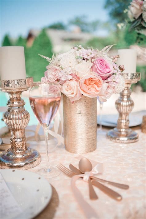 Blush And Gold Wedding Inspiration Every Last Detail
