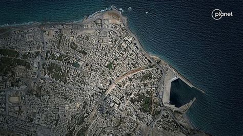 Libya Derna Before And After The Floods One News Page Video