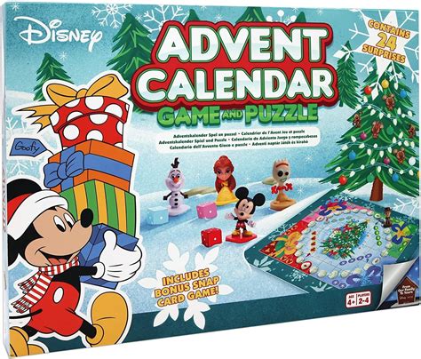 disney advent calendar game and jigsaw puzzle calendar advent christmas mickey mouse คลิปหลุด