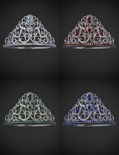 Royal Crowns For Genesis 8 Females Daz 3d