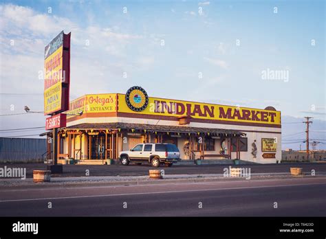 Armand Ortegas Indian Market On Historic Old Route 66 Gallup New