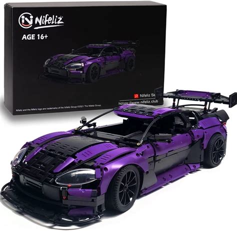 Nifeliz Super Car Gt4 Moc Building Blocks And Construction Toy Adult
