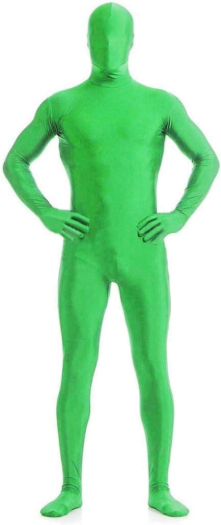 Jzk Xl 180cm Extra Large Full Body Green Suit With Head Stretchy