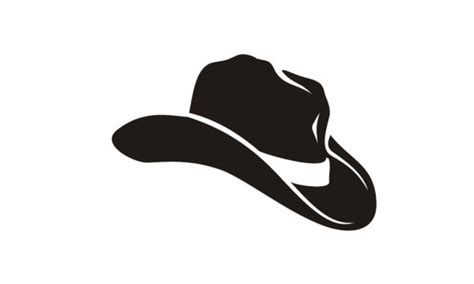 Country Western Cowboy Sheriff Hat Logo Graphic By Enola99d
