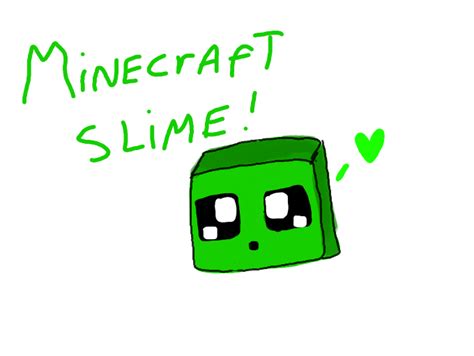 Colors Live Cute Minecraft Slime By Mysticalartist577