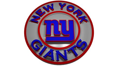New York Giants Circle Logo 3d Model By Rogerds