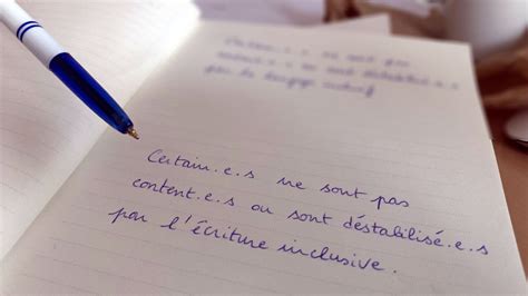 I think some ideas of écriture inclusive are certainly useable and useful, and they are part attempts to force or ban or regulate the use of this or that ruleset of écriture inclusive (or other linguistic rule). On a parlé langage inclusif et mouvements « anti-genre » avec la linguiste Éliane Viennot