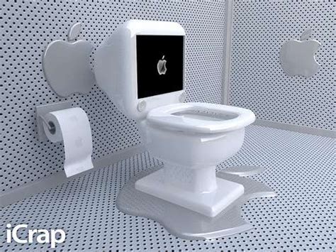 Computer Branded Toilets Bizarre Apple Concepts Designed