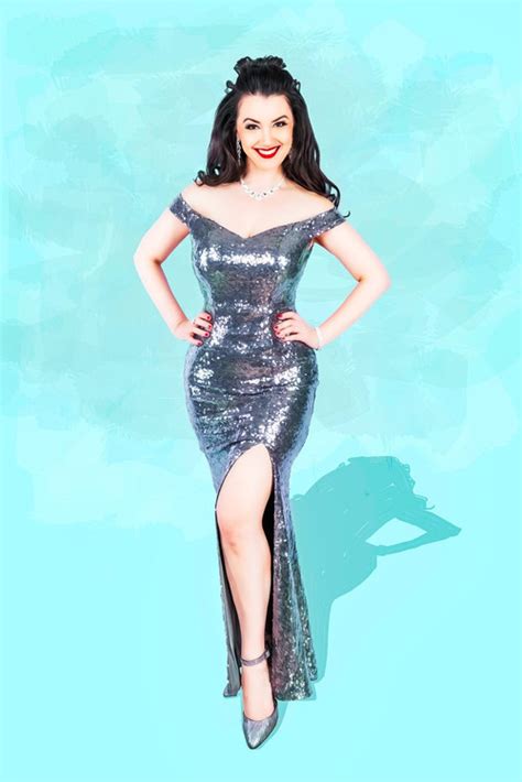 Sparkly Gina Poster Pin Ups For Vets Store
