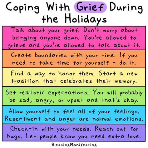 Coping With Grief During The Holidays Self Love Rainbow