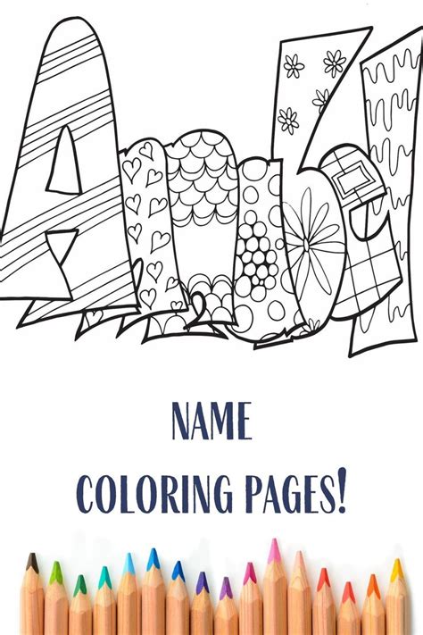 Coloring Pages With Names Kids Name Coloring Pages At