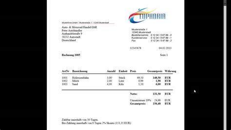 Dazu gehören beispielsweise ärzte und hebammen. Rechnungsprogramm - Software zum Rechnungen Schreiben (PDF ...