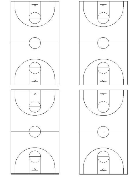 Printable Full Court Basketball Diagrams Driverlayer