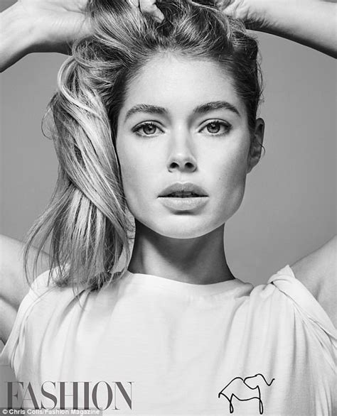 Doutzen Kroes Admits Shes Lucky She Was Born Beautiful As She Says