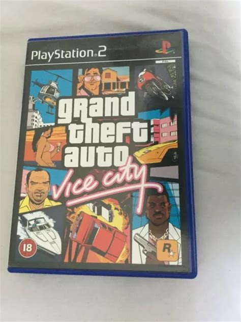 Ps Playstation Grand Theft Auto Vice City Complete Collectors Condition Picclick