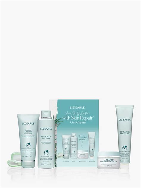 Liz Earle Your Daily Routine Try Me Kit With Skin Repair™ Gel Cream