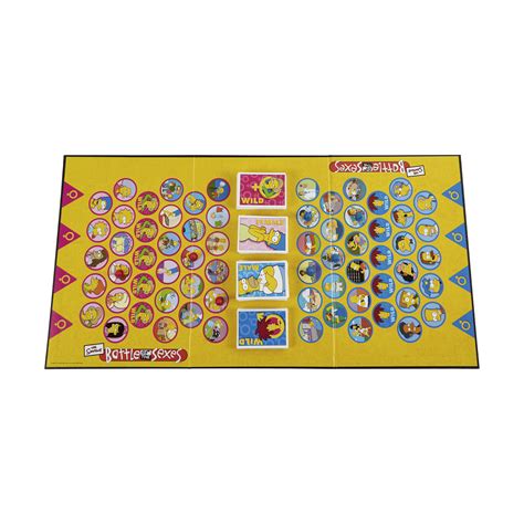 University Games Battle Of The Sexes The Simpsons Edition Board Game