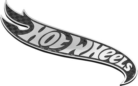 Pilot Automotive Hot 0004 Hot Wheels Silver Logo Carbon Fiber Aluminum