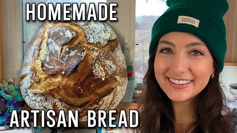 How To Make Artisan Homemade Bread With Instant Yeast Youtube