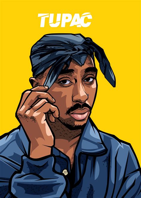 Hip Hop Artwork Pac Art Rapper Art