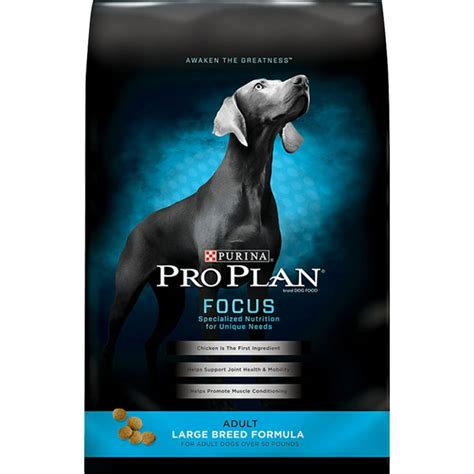 Purina Pro Plan Large Breed Dog Food Chicken And Rice Dog Food 34 Lb