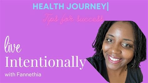 Health Journey Practical Tips For Success Youtube