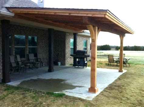 Patio Ideas Backyard Attached Covered Inexpensive Small