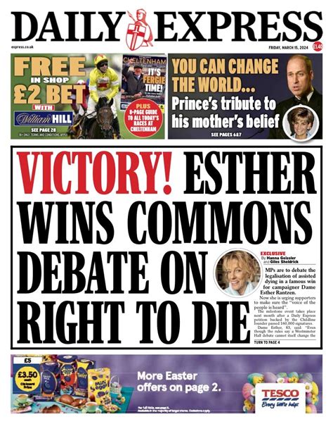 Daily Express Front Page 23rd Of October 2020 Tomorrows Papers Today