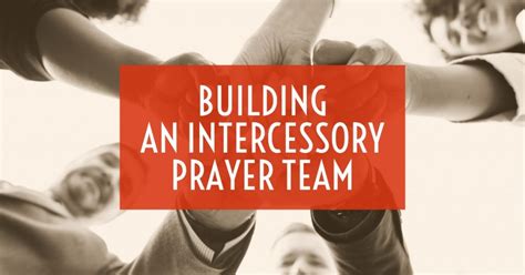 Building An Intercessory Prayer Team Awakening House Of Prayer U