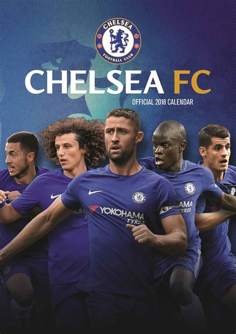 View interactive seating chart & event schedule online. Chelsea FC A3 Calendar 2018 - Calendar Club UK