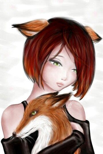 Red Fox Anime Girl