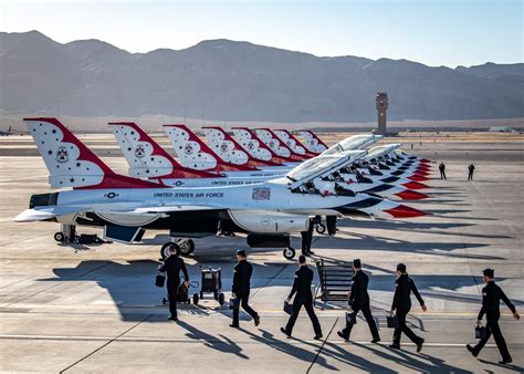 Dvids Images Thunderbirds Practice Over Nellis Afb Image 5 Of 5