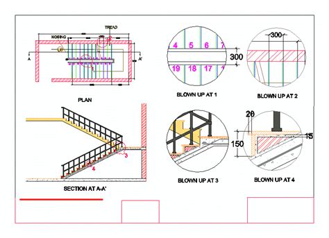 Download all cad blocks in 2d format. Staircase Detail Drawing at GetDrawings | Free download