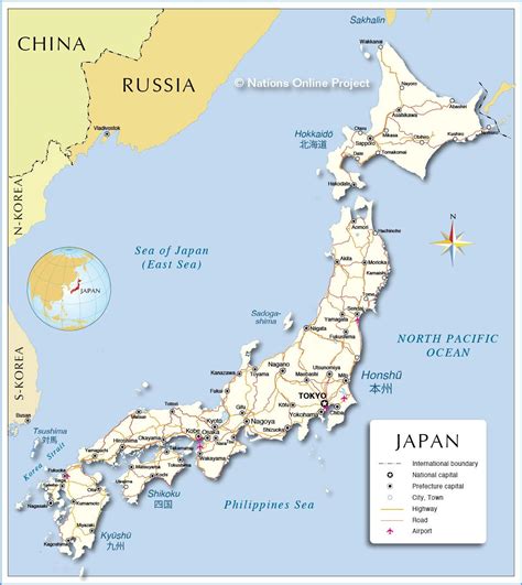 Map Of Japan Cities Cities Of Japan Map Eastern Asia Asia