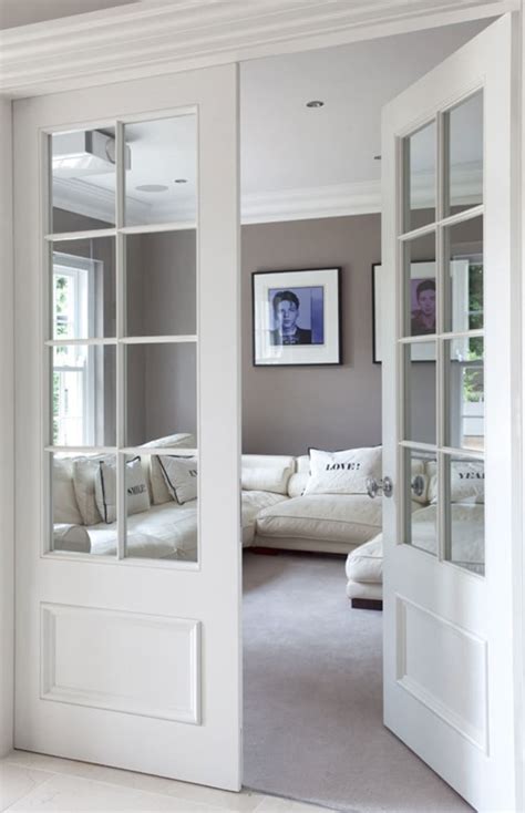 Awasome Small Interior French Doors References Fancy Living Room