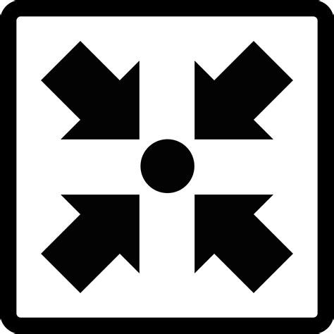 Clipart Meeting Point Symbol