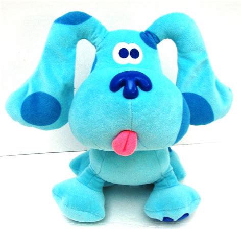 11 Blues Clues Plush Blue The Puppy With Pawprint Eden Nickelodeon
